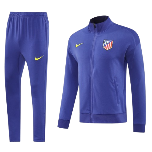 חליפת אתלטיקו כחולה רוכסן מלא