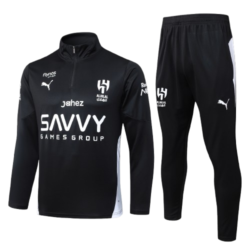 אימונית חצי רוכסן אל הילאל שחורה