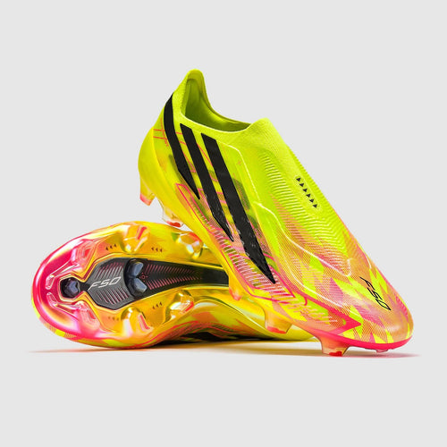 adidas F50 HyperFast LaceLess Elite FG Solar Yellow