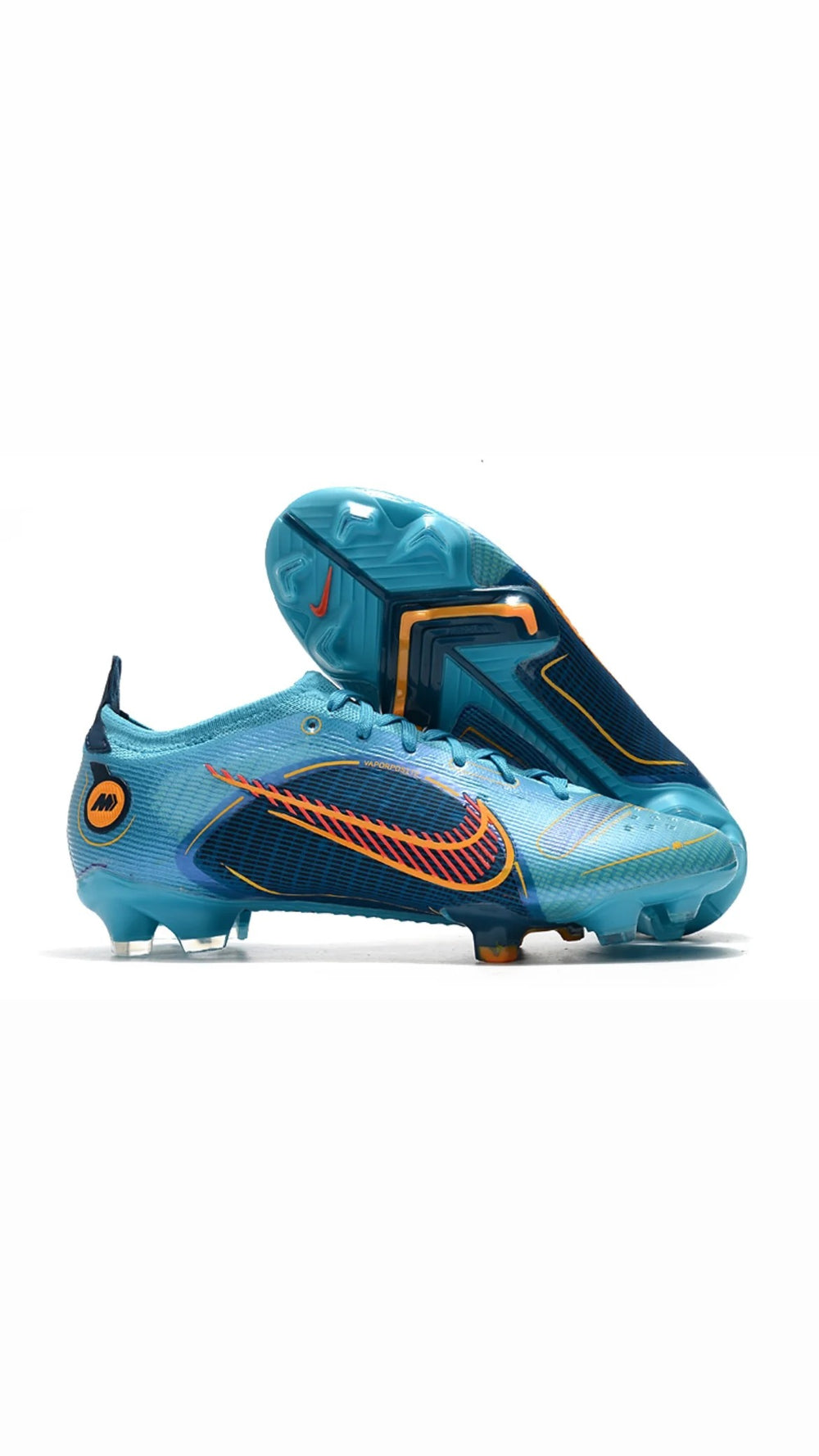 NIKE MERCURIAL VAPOR 14 ELITE FG - Teal Orange
