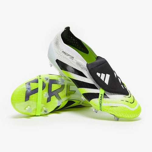 ADIDAS PREDATOR ELITE TONGUE FG - White Volt Black