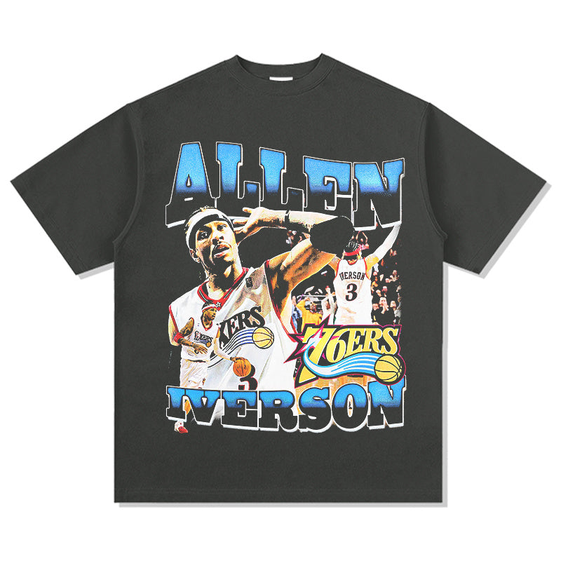 ALLEN IVERSON VINTAGE TEE · ALL STAR