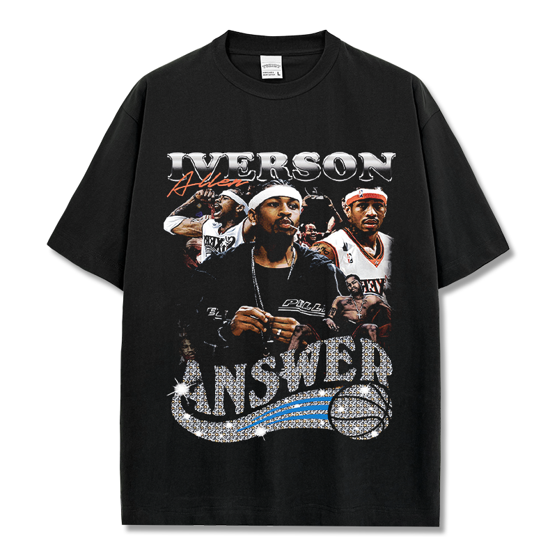 ALLEN IVERSON VINTAGE TEE · ROOKIE YEAR