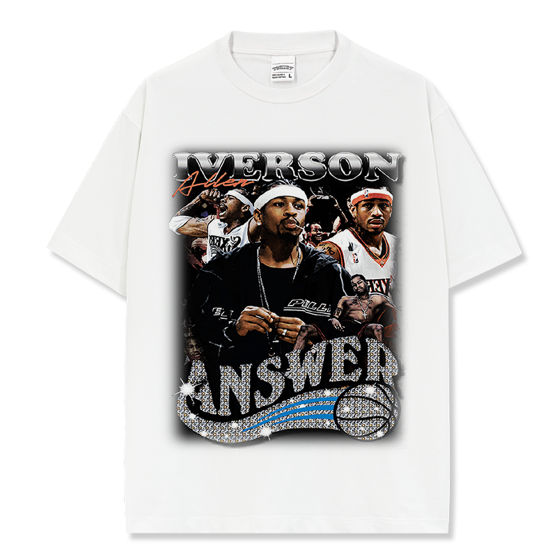 ALLEN IVERSON VINTAGE TEE · ROOKIE YEAR
