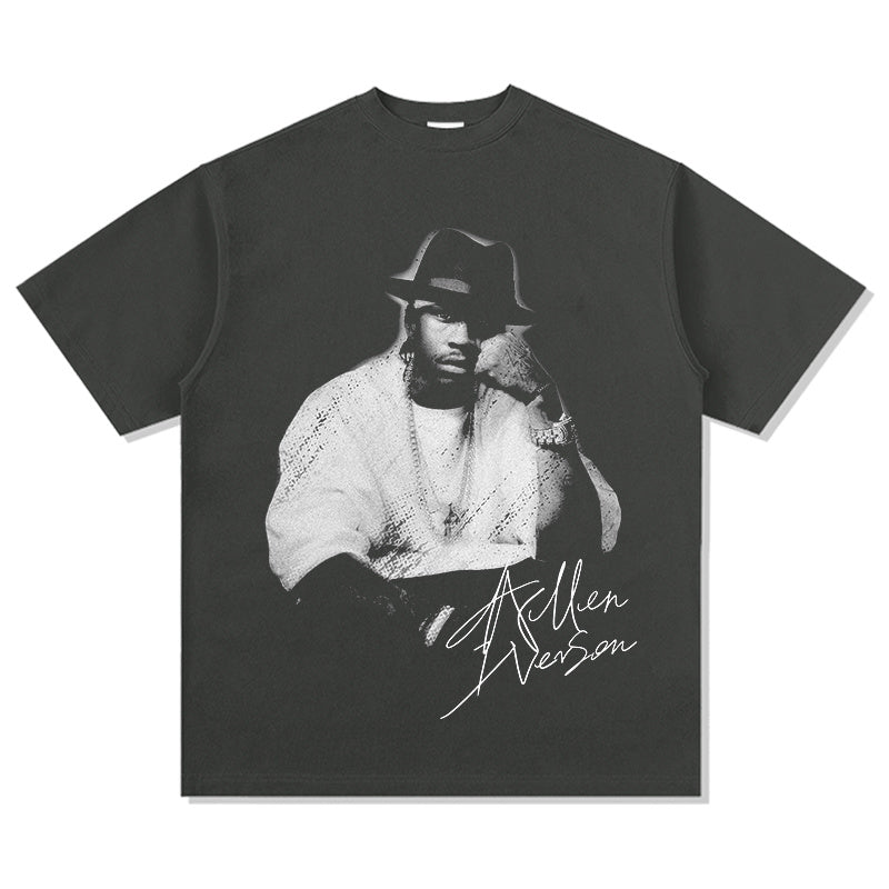 ALLEN IVERSON VINTAGE TEE · AND ONE