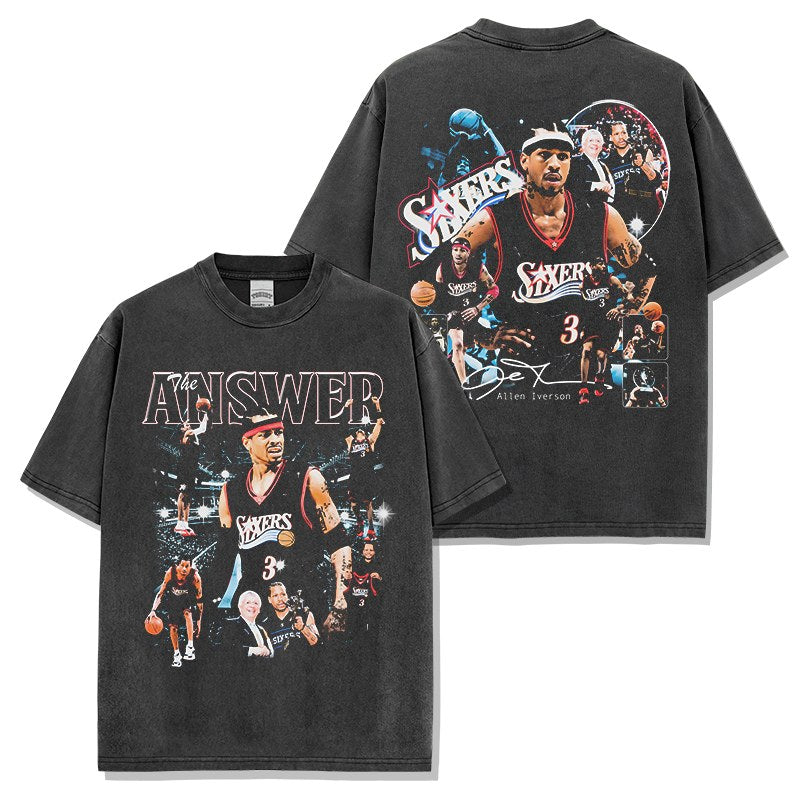 ALLEN IVERSON VINTAGE TEE · CROSSOVER
