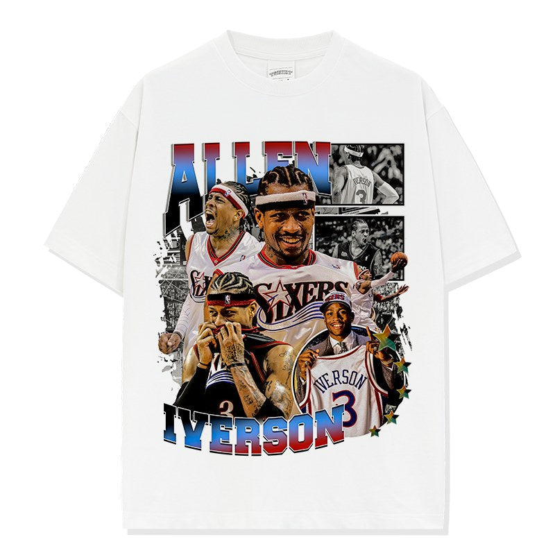 ALLEN IVERSON VINTAGE TEE · FADEAWAY