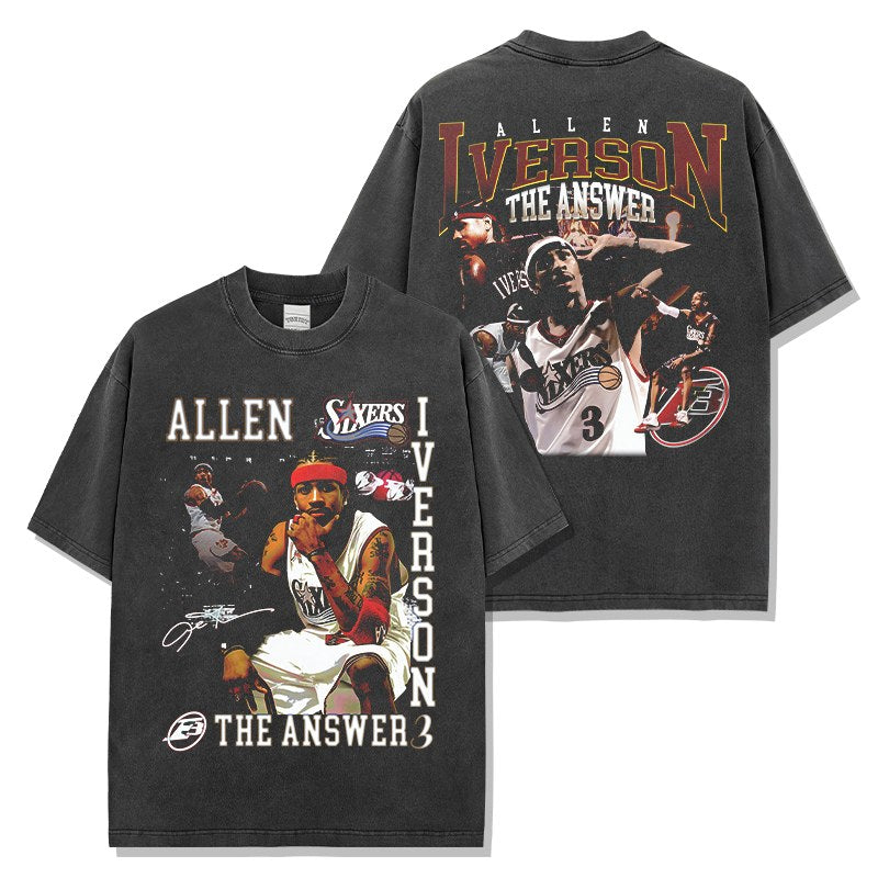 ALLEN IVERSON VINTAGE TEE · CLUTCH