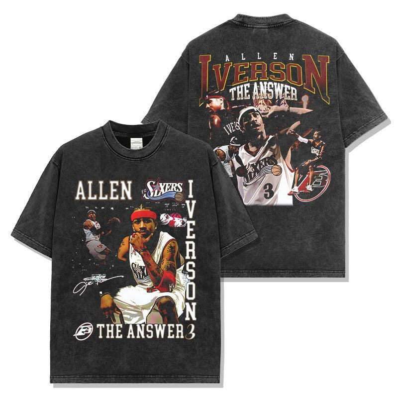 ALLEN IVERSON VINTAGE TEE · CLUTCH