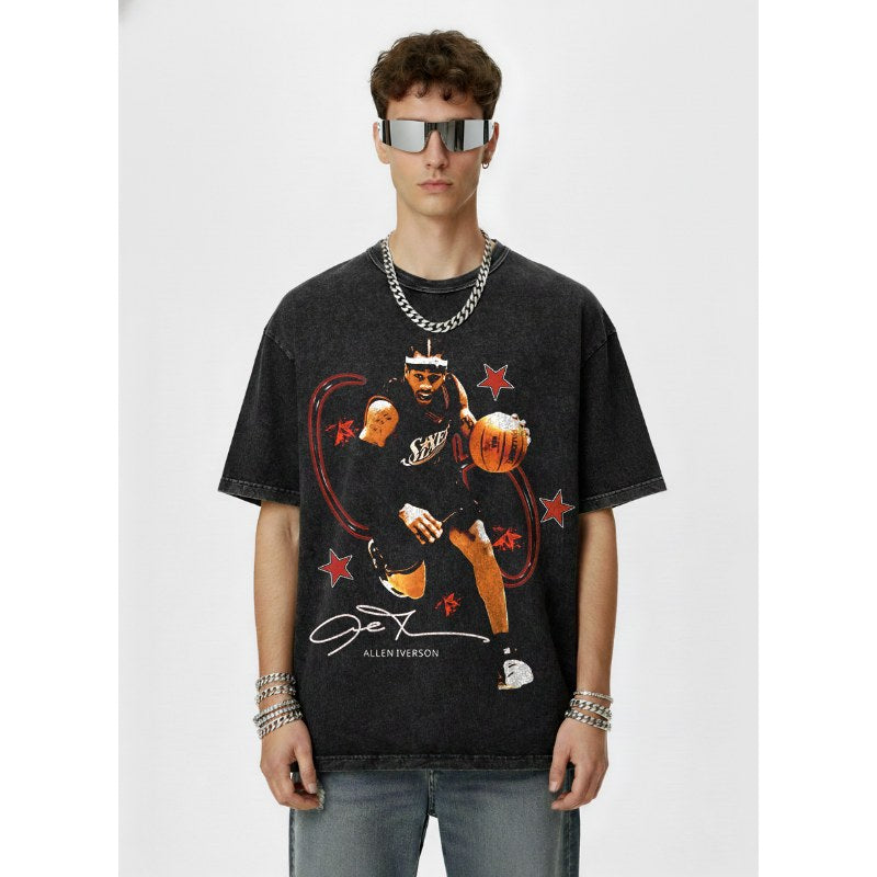 ALLEN IVERSON VINTAGE TEE · BUZZER BEATER