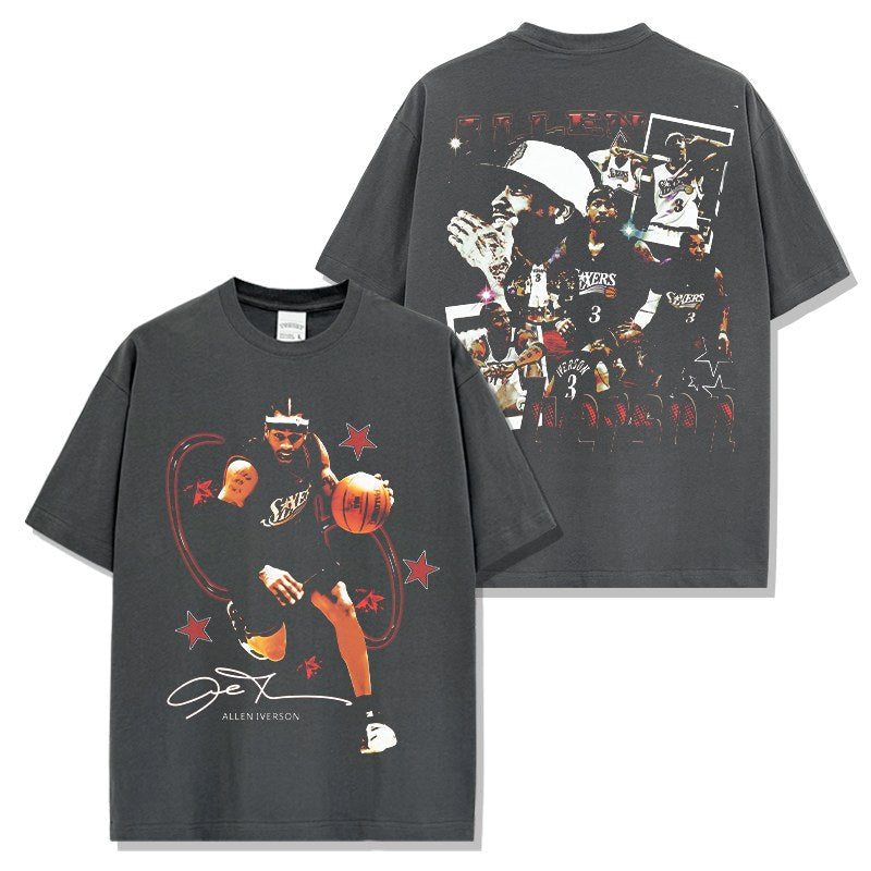 ALLEN IVERSON VINTAGE TEE · BUZZER BEATER