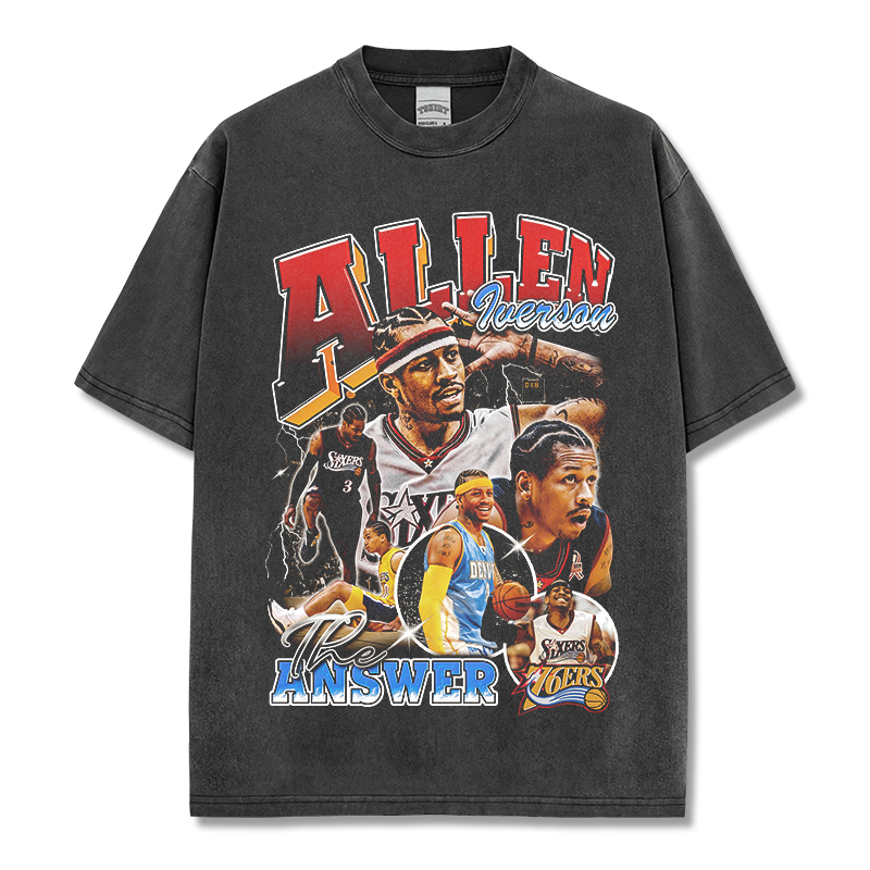 ALLEN IVERSON VINTAGE TEE · GAME 7