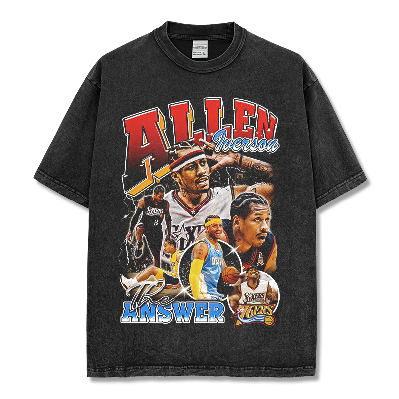 ALLEN IVERSON VINTAGE TEE · GAME 7