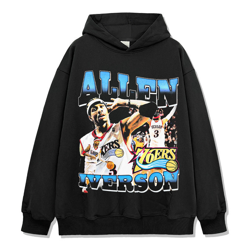 ALLEN IVERSON VINTAGE HOODIE · ALL STAR