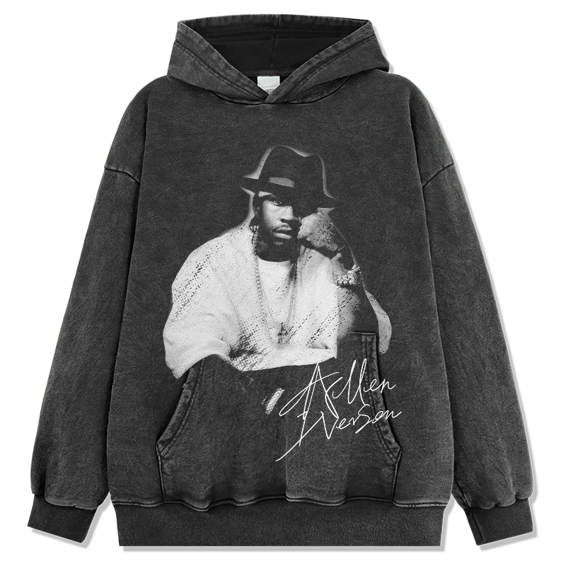 ALLEN IVERSON VINTAGE HOODIE · AND ONE