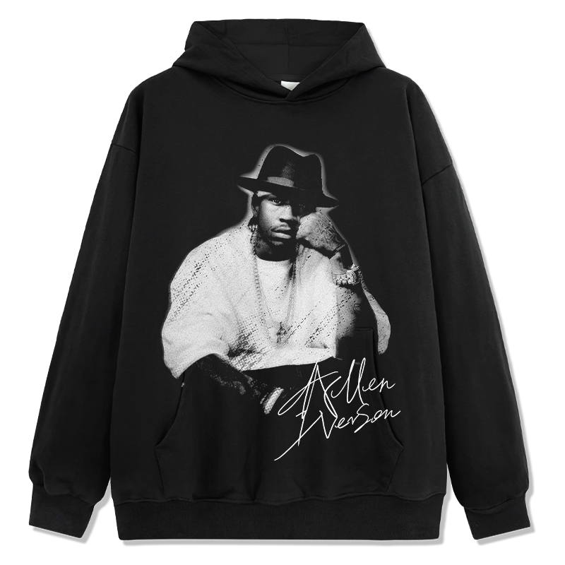 ALLEN IVERSON VINTAGE HOODIE · AND ONE