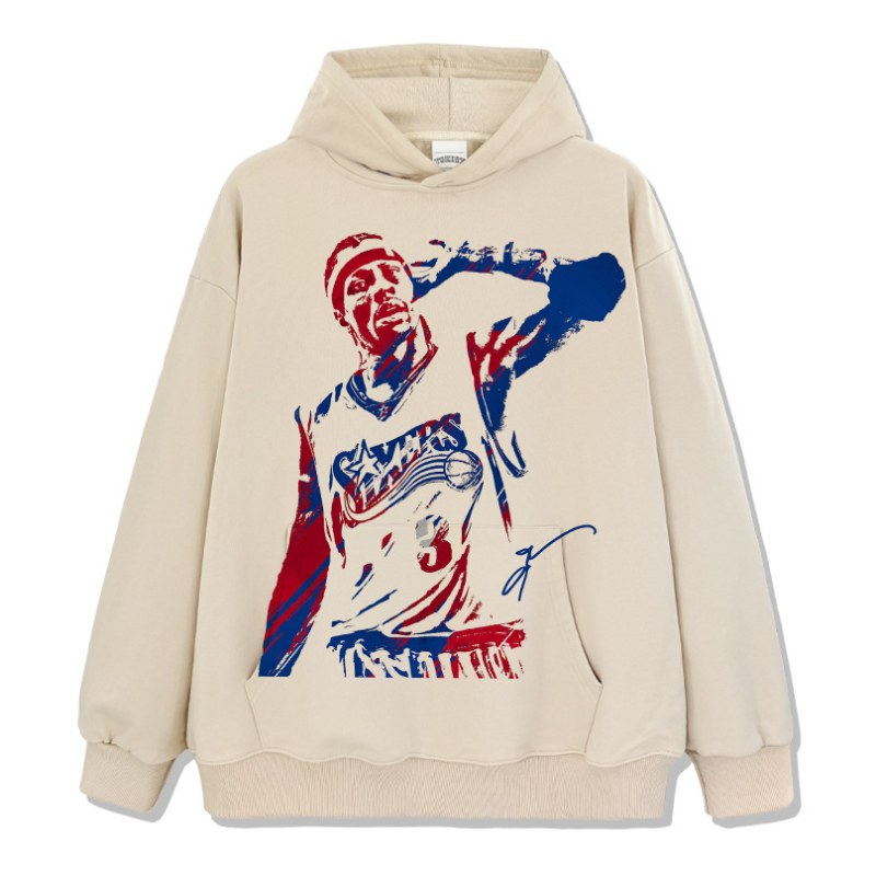 ALLEN IVERSON VINTAGE HOODIE · SLAM DUNK