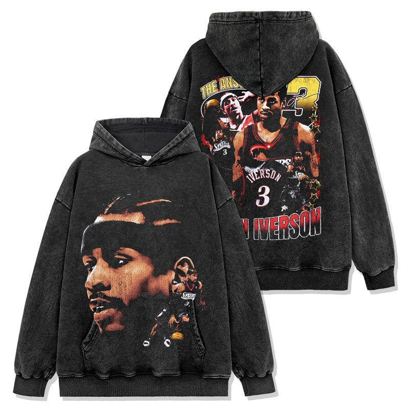 ALLEN IVERSON VINTAGE HOODIE · SHOWTIME