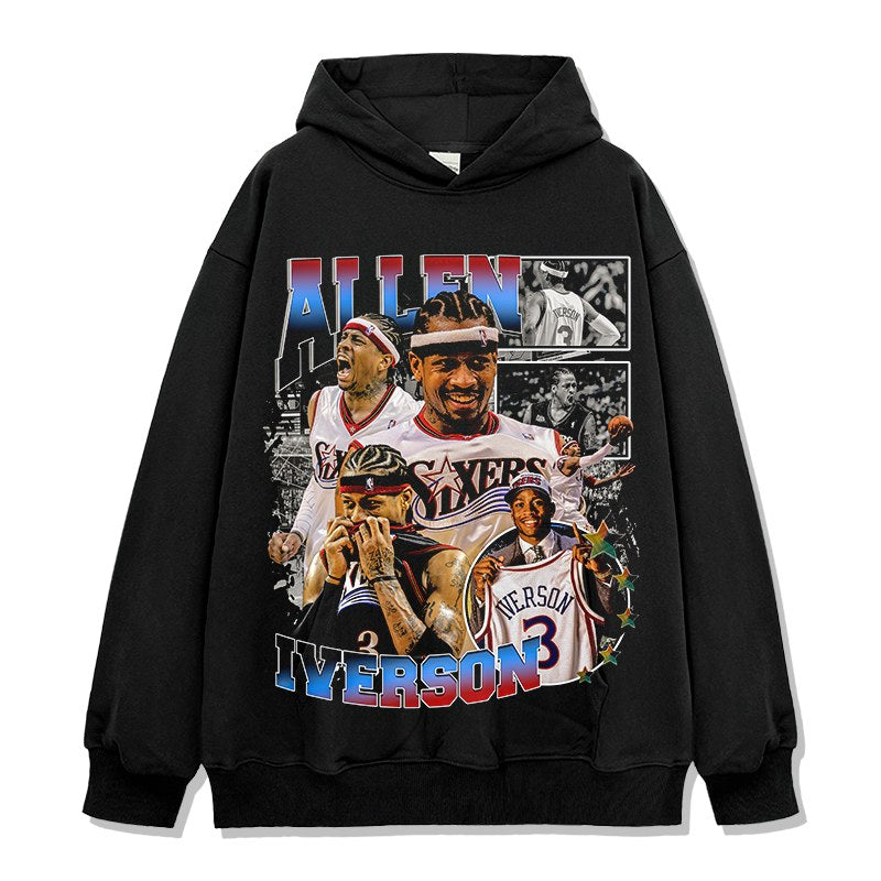 ALLEN IVERSON VINTAGE HOODIE · FADEAWAY