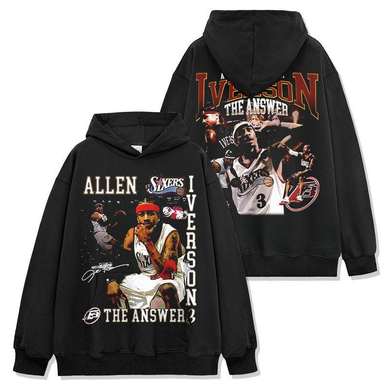 ALLEN IVERSON VINTAGE HOODIE · CLUTCH
