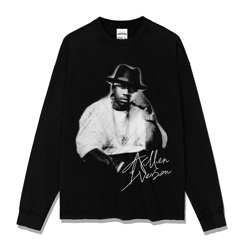ALLEN IVERSON LONG SLEEVE · AND ONE