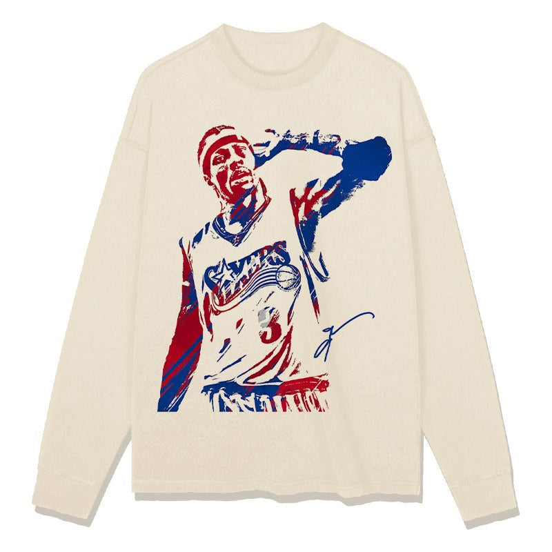 ALLEN IVERSON LONG SLEEVE · SLAM DUNK