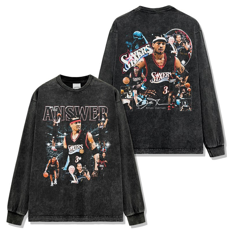 ALLEN IVERSON LONG SLEEVE · CROSSOVER