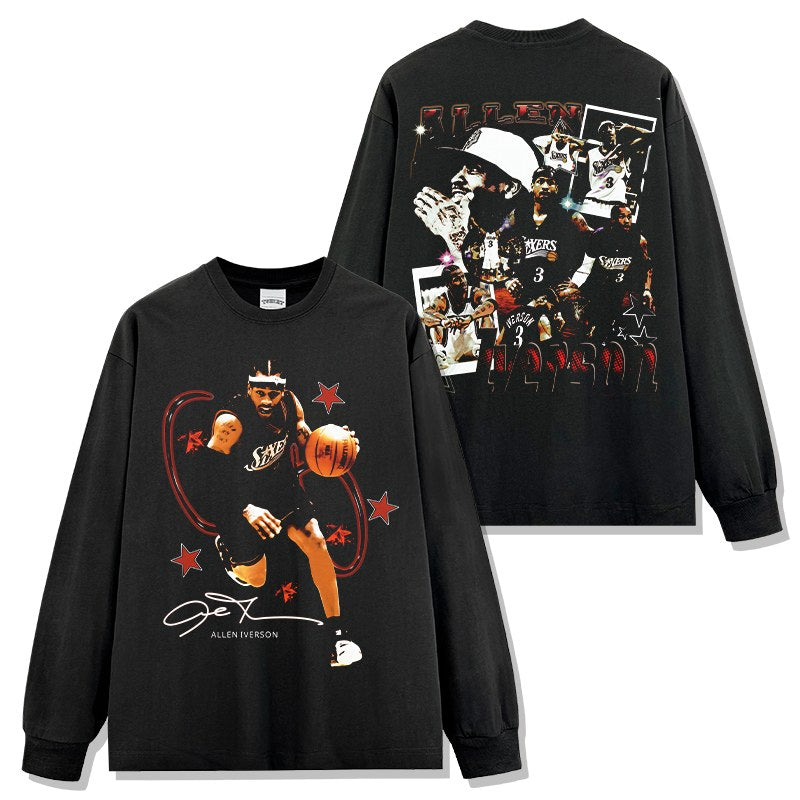 ALLEN IVERSON LONG SLEEVE · BUZZER BEATER
