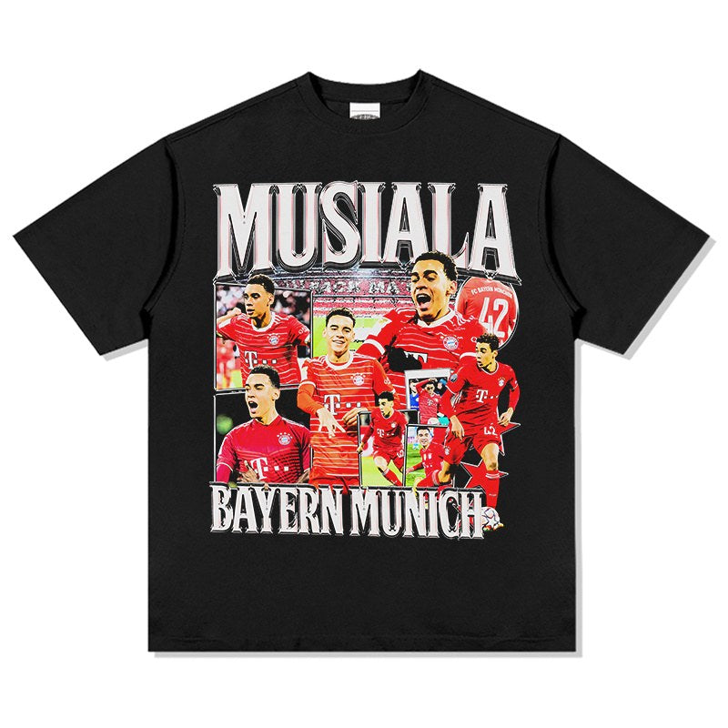 JAMAL MUSIALA VINTAGE TEE · NIGHT GAME
