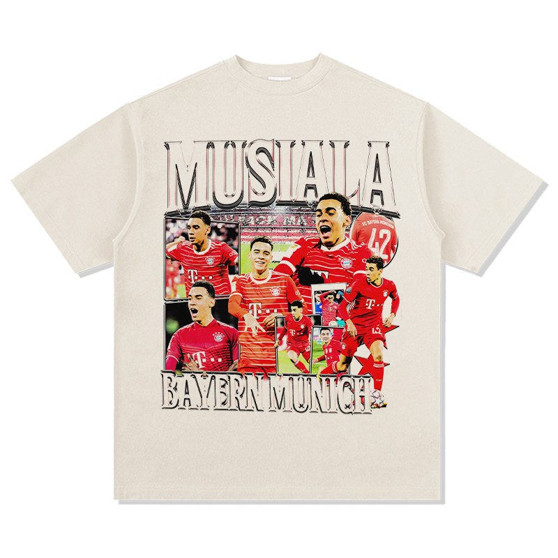 JAMAL MUSIALA VINTAGE TEE · NIGHT GAME
