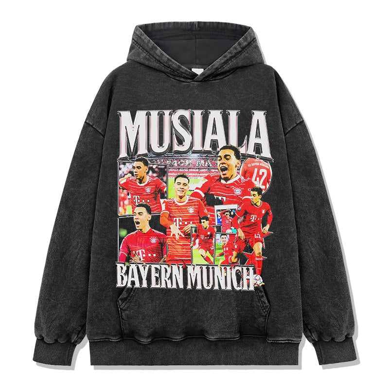 JAMAL MUSIALA VINTAGE HOODIE · NIGHT GAME