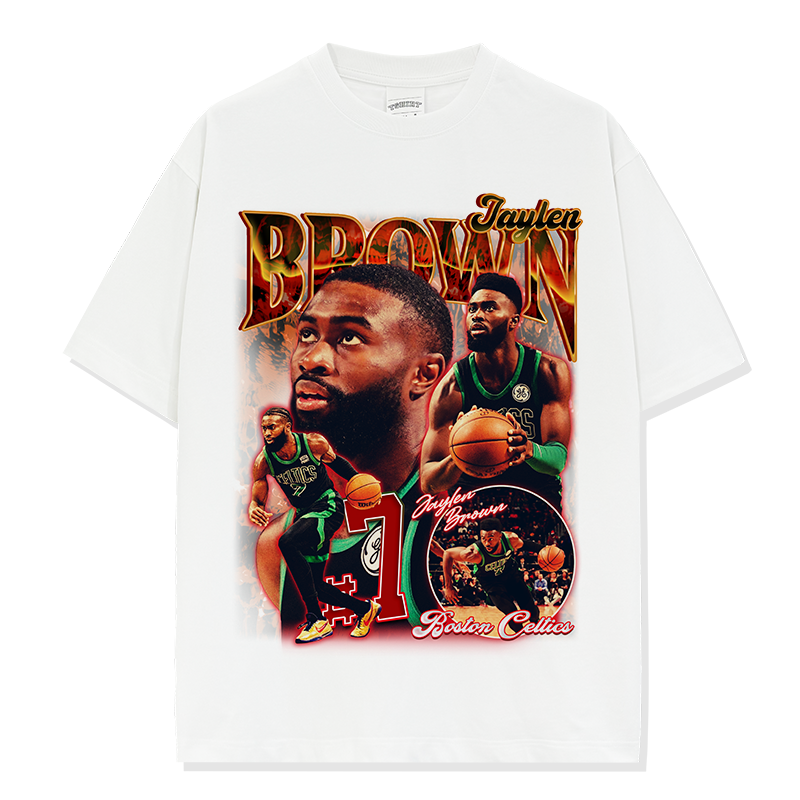 JAYLEN BROWN VINTAGE TEE · CROSSOVER