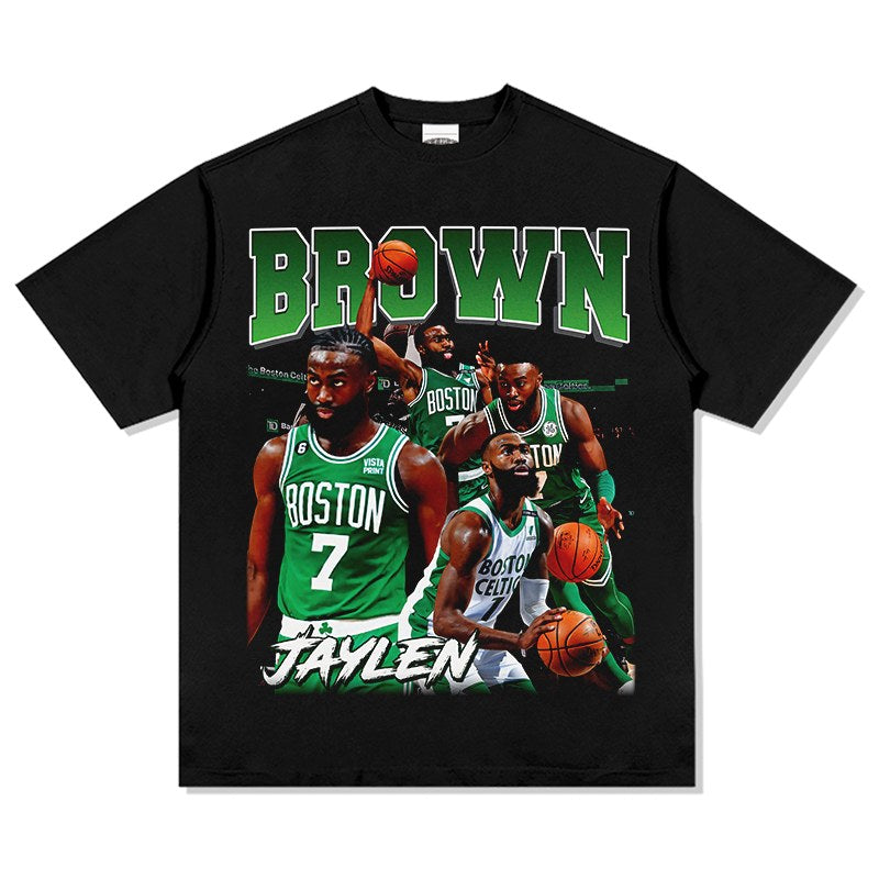 JAYLEN BROWN VINTAGE TEE · MVP