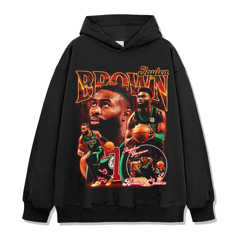 JAYLEN BROWN VINTAGE HOODIE · CROSSOVER