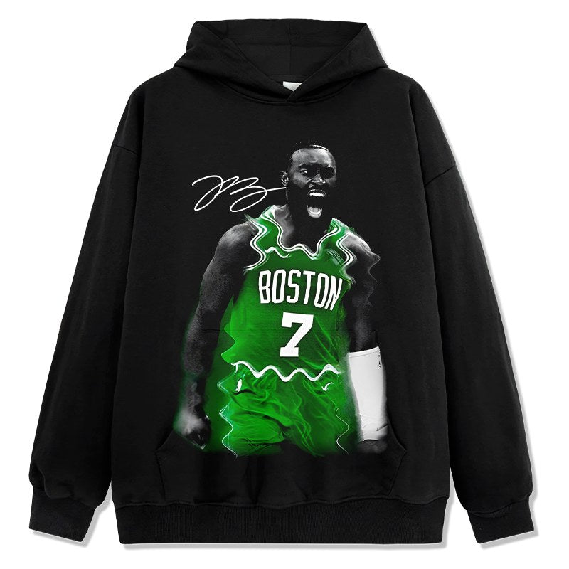 JAYLEN BROWN VINTAGE HOODIE · BUZZER BEATER