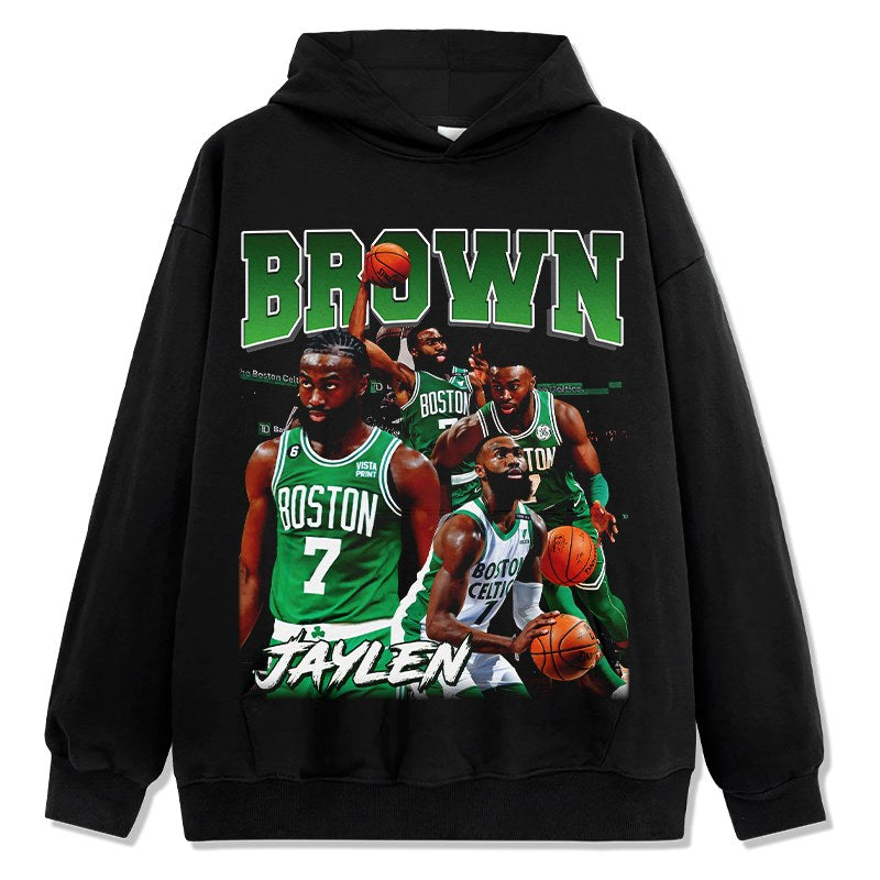 JAYLEN BROWN VINTAGE HOODIE · MVP