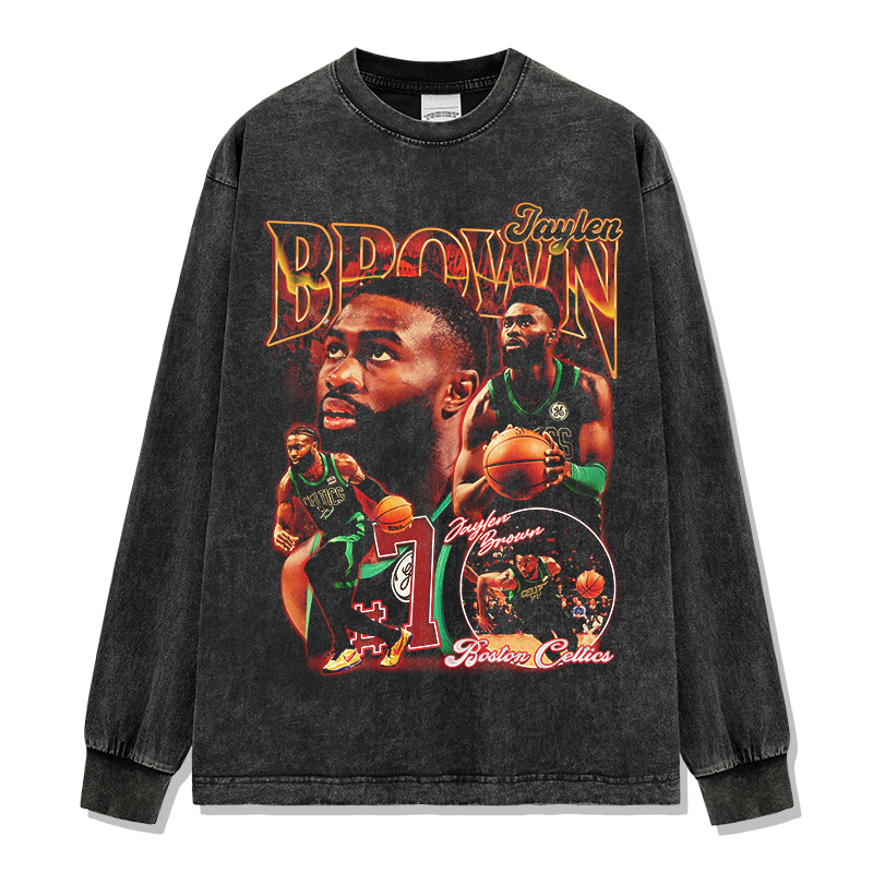 JAYLEN BROWN LONG SLEEVE · CROSSOVER