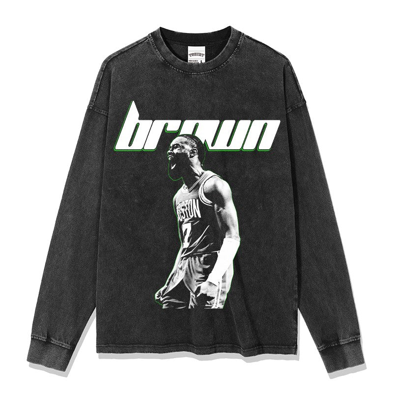 JAYLEN BROWN LONG SLEEVE · ICON