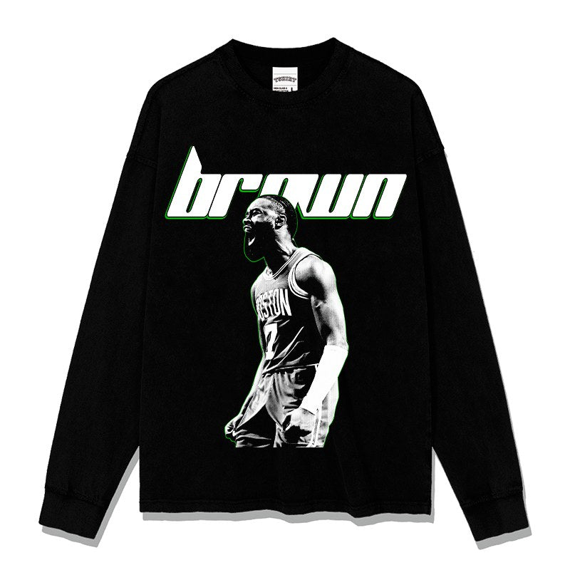 JAYLEN BROWN LONG SLEEVE · ICON