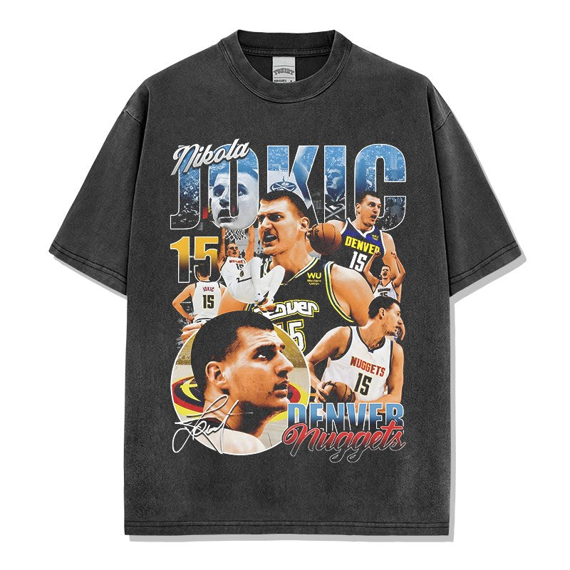 NIKOLA JOKIC VINTAGE TEE · MVP