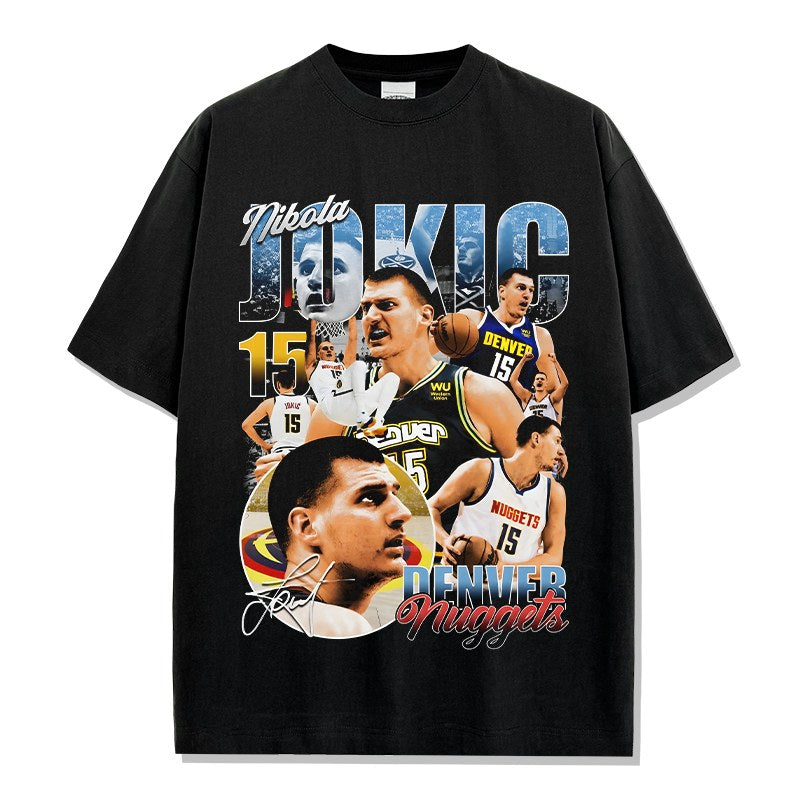 NIKOLA JOKIC VINTAGE TEE · MVP