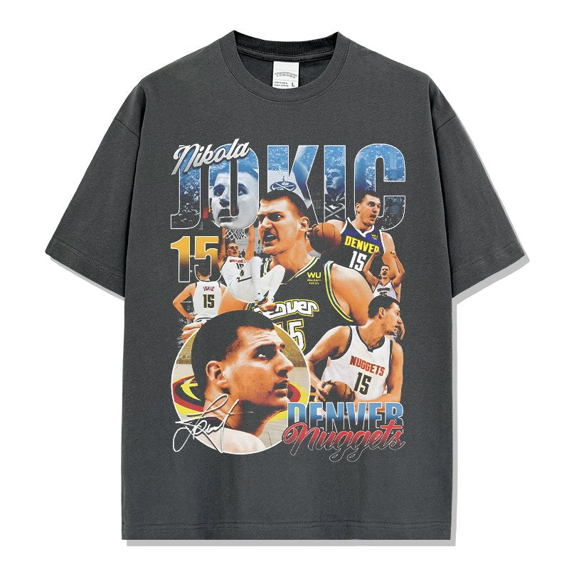 NIKOLA JOKIC VINTAGE TEE · MVP