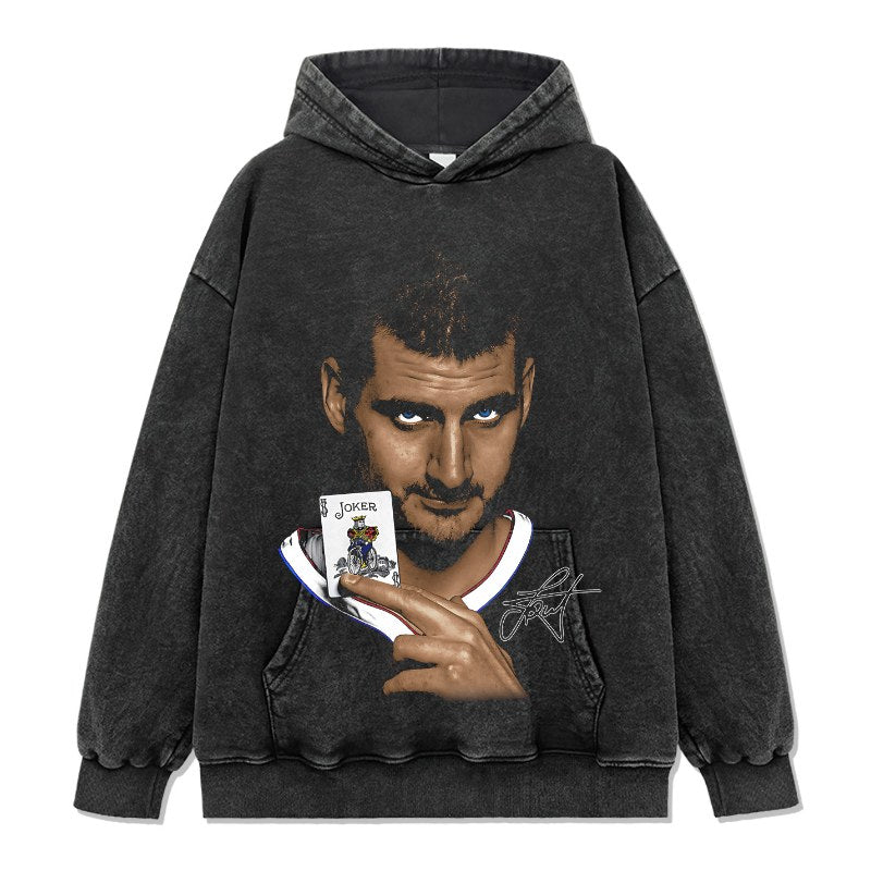 NIKOLA JOKIC VINTAGE HOODIE · LEGEND