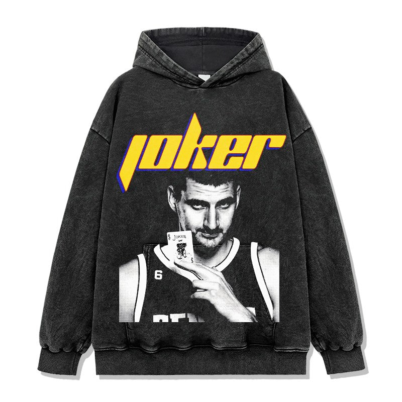 NIKOLA JOKIC VINTAGE HOODIE · ICON