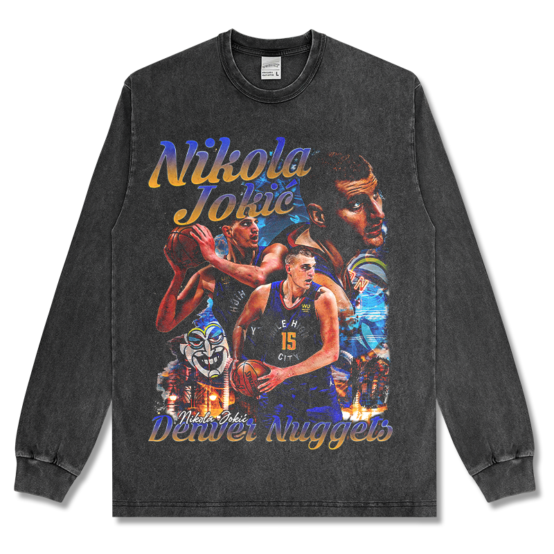 NIKOLA JOKIC LONG SLEEVE · FADEAWAY