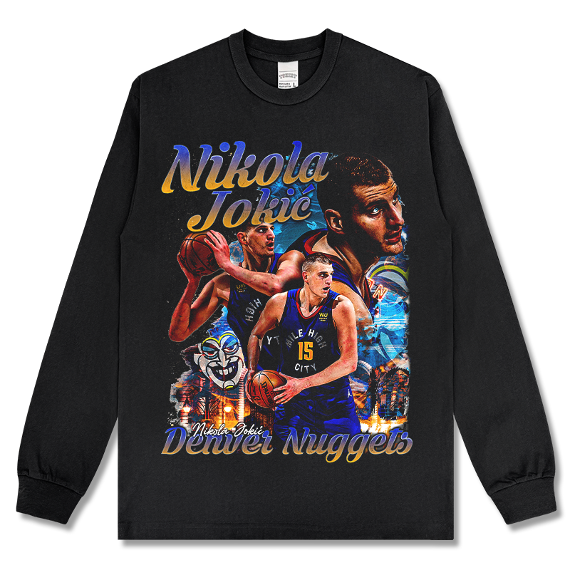 NIKOLA JOKIC LONG SLEEVE · FADEAWAY