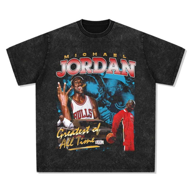 MICHAEL JORDAN VINTAGE TEE · LAST SHOT