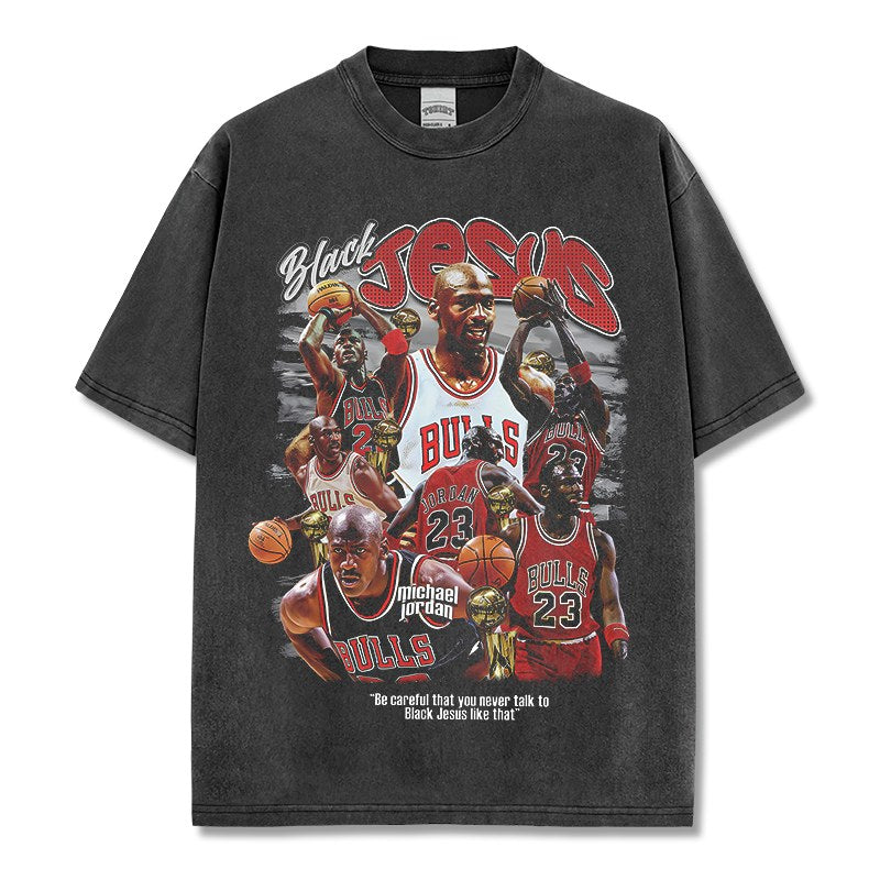MICHAEL JORDAN VINTAGE TEE · COURTSIDE