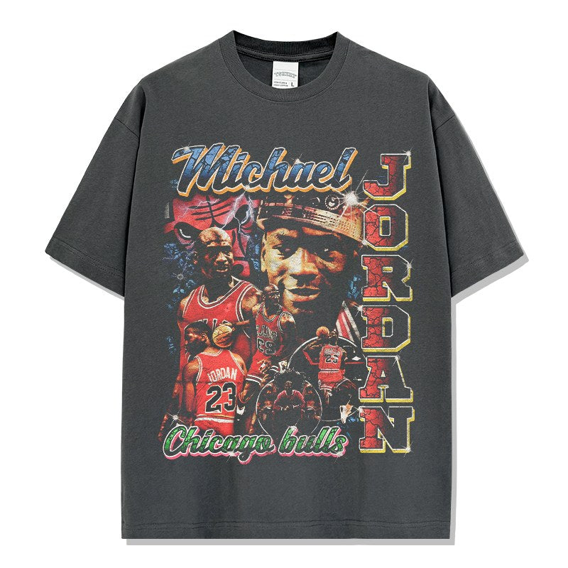 MICHAEL JORDAN VINTAGE TEE · AIRBORNE