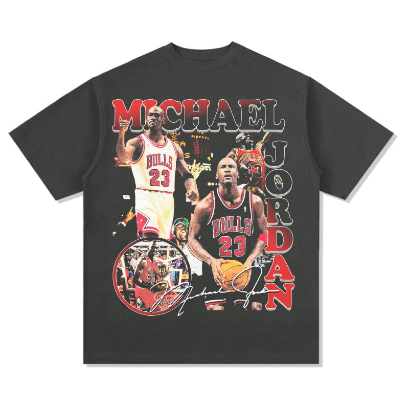 MICHAEL JORDAN VINTAGE TEE · NUMBER ONE